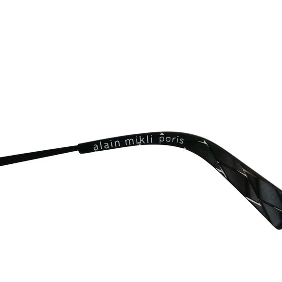 Alain Mikli A04002 Black Round Sunglasses - Picture 6 of 8